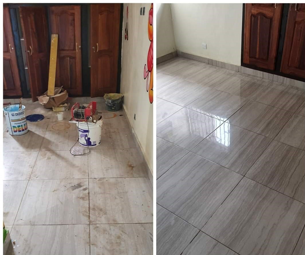 carrelage sale / carrelage propre